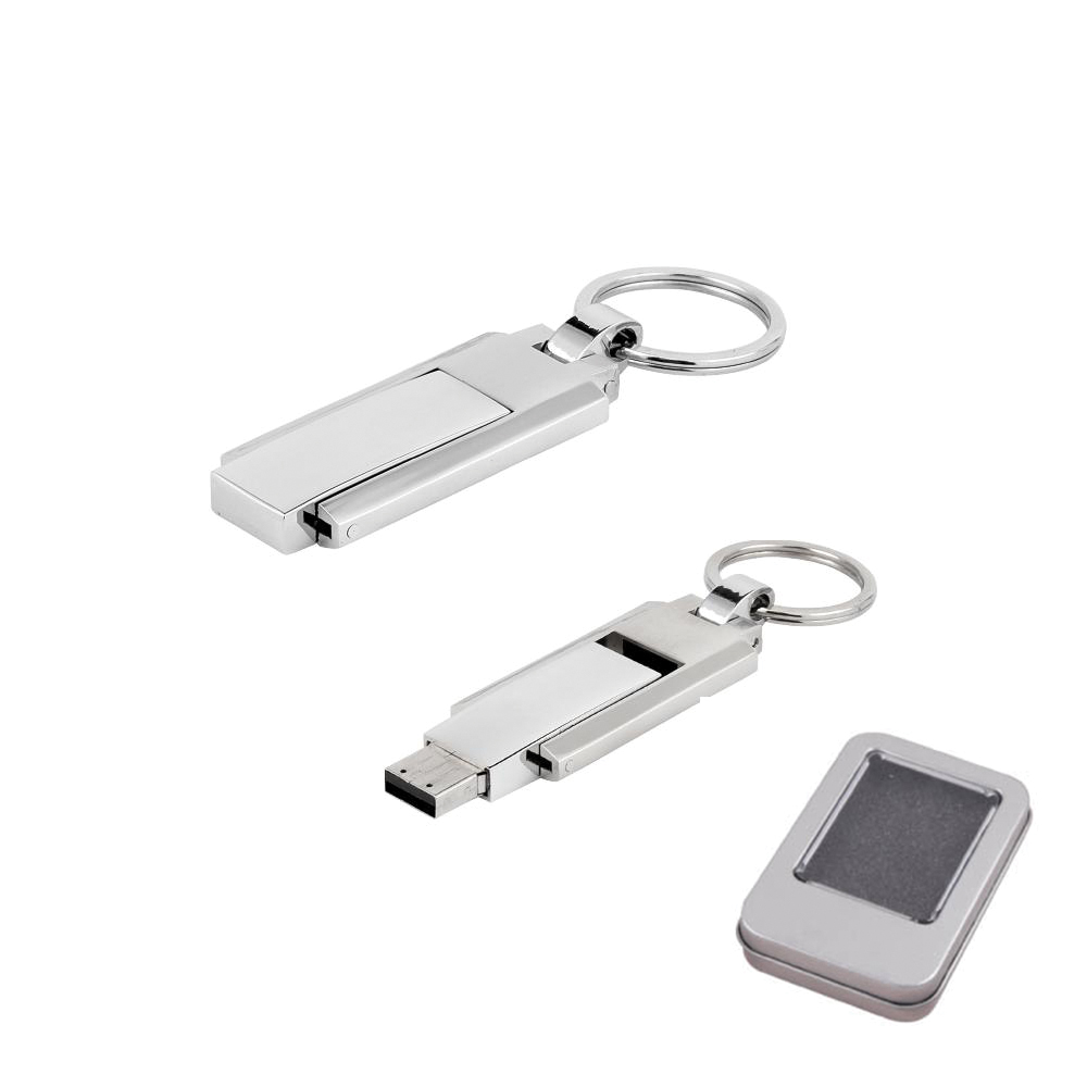 8 GB Metal Anahtarlık USB Bellek